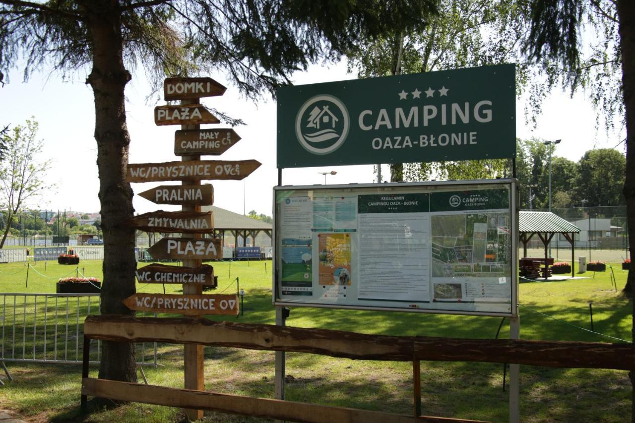 Camping Oaza Blonie Kornik Domki Standard - 3 Pokoje Kültér fotó